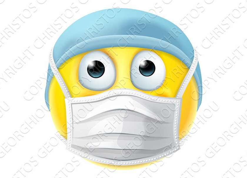 Emoticon Emoji PPE Doctor Nurse by Christos Georghiou on Dribbble