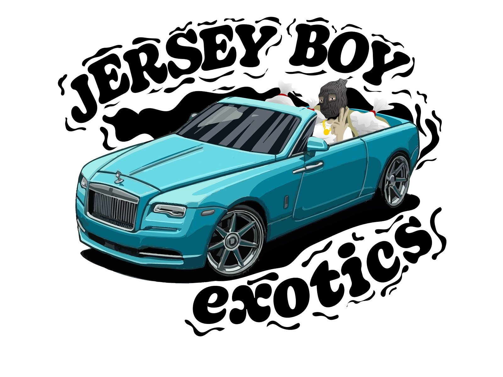Jersey Boy Exotics Logo by Steezy Graphics on Dribbble