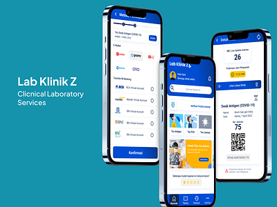 Clinical Laboratory Services App challenge clinical design lab ui ux