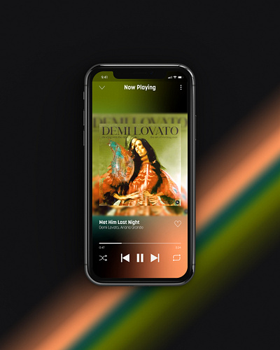 redesign of spotify design graphic design illustration ui