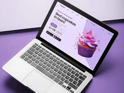 Tokyo Cupcakes responsive ui web webdesign