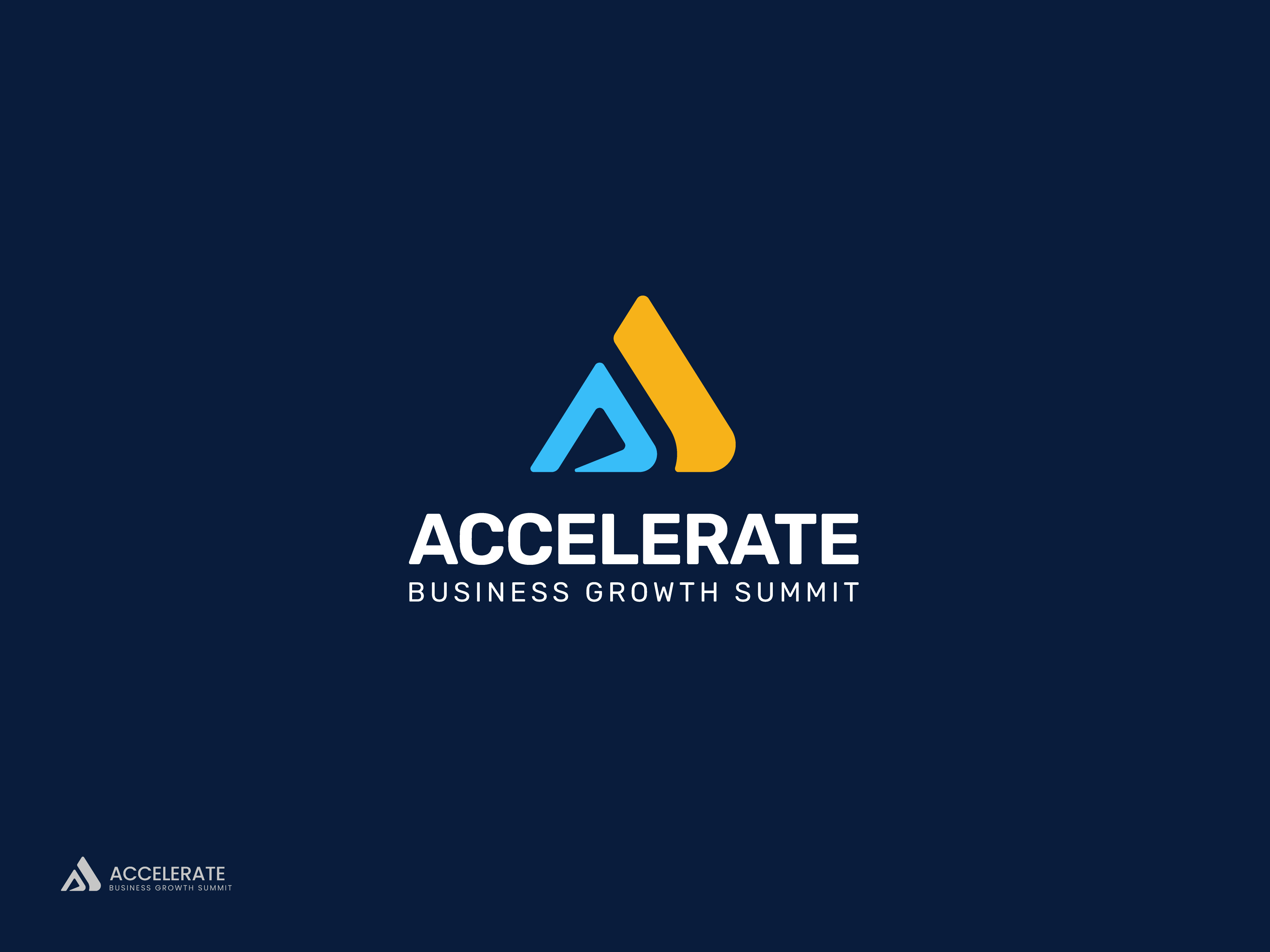 Accelerate logo | Empower Your Progress by Ak Shazu on Dribbble