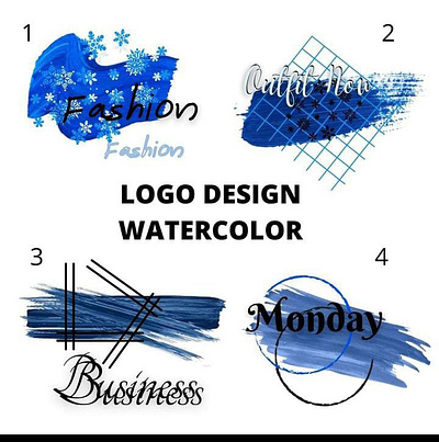 LOGO COLOR BLUE graphic design logo