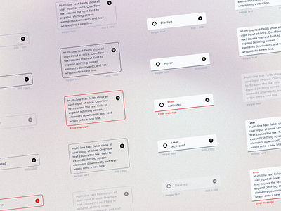 Material You Design System · 💬 Text fields app design figma kit material material design material you system ui you