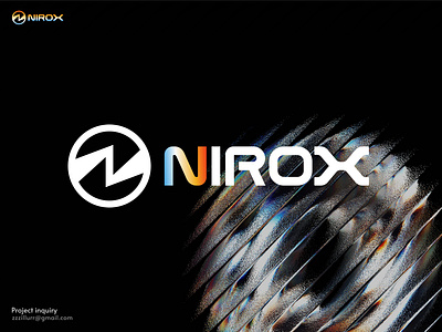 Nirox Auto / Nitro / N auto automative bold branding car circle logo custom logo design designer glass gradient icon identity logo n letter nitro simple typography vector