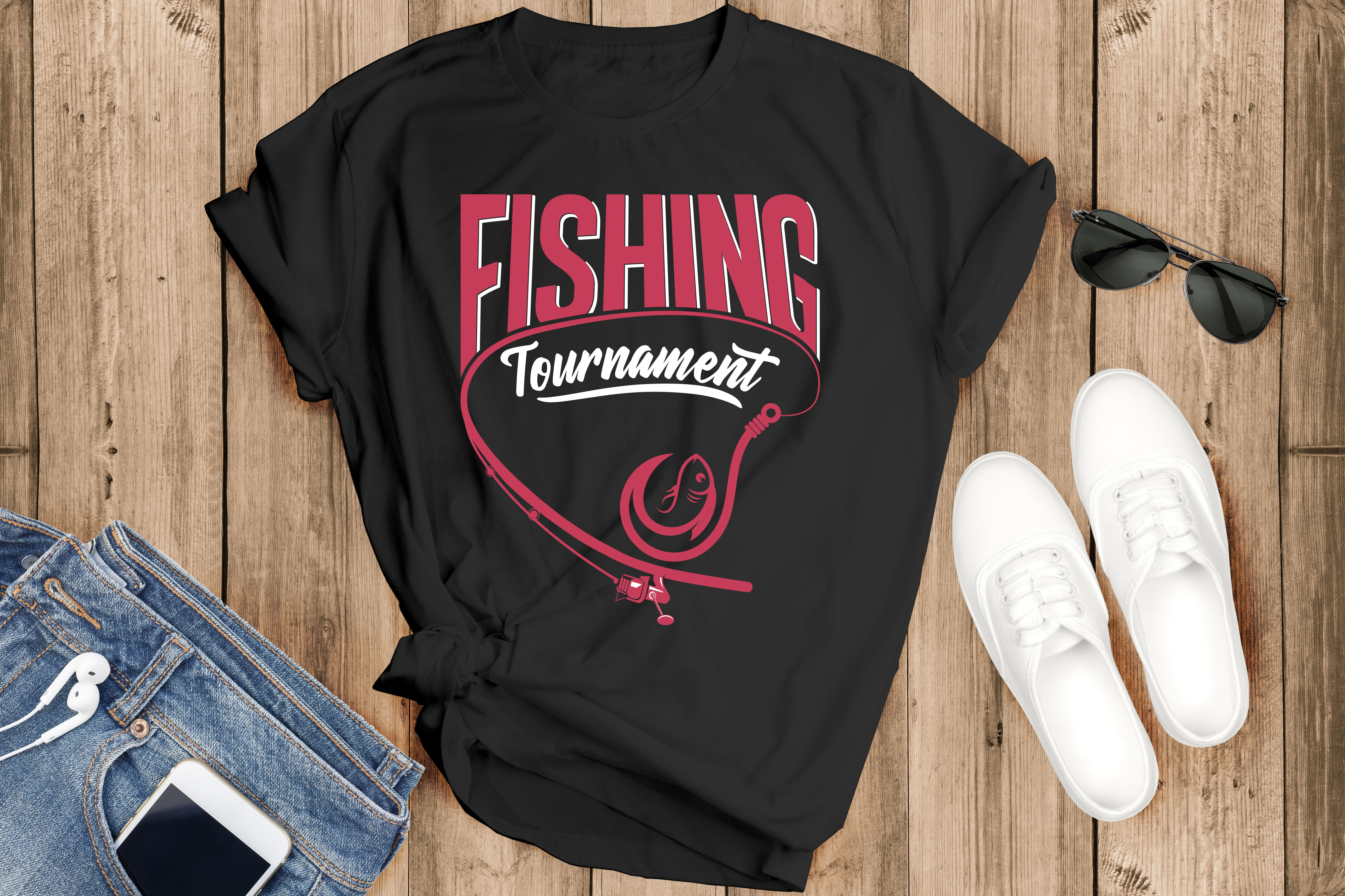 Tournament Fishing T-Shirts for Sale