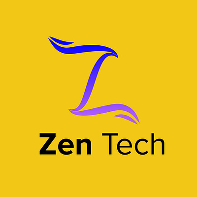 TECH LOGO DESIGN WITH MODERN LETTER Z branding branding design design illustration letter logo logo modern logo text logo ui vector