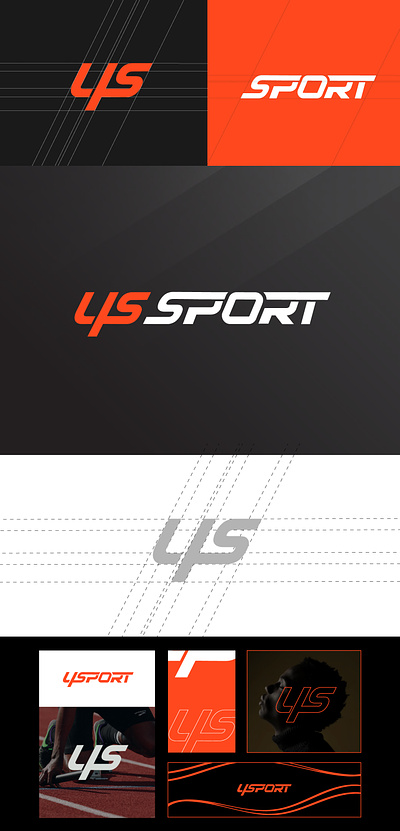 4S sport visual identity design brand identity branding design graphic design illustration logo minimal vector visual identity