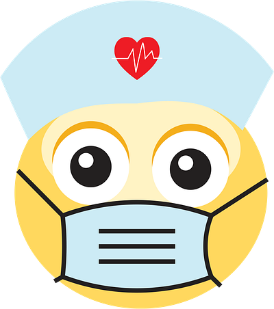 nurse icon graphic design