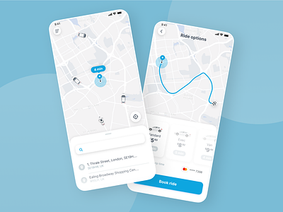 Taxi Booking App | Ride-Sharing App book ride ui cab booking app readymade taxi app ride booking app ride sharing app taxi app taxi app lone taxi app ui design taxi booking app
