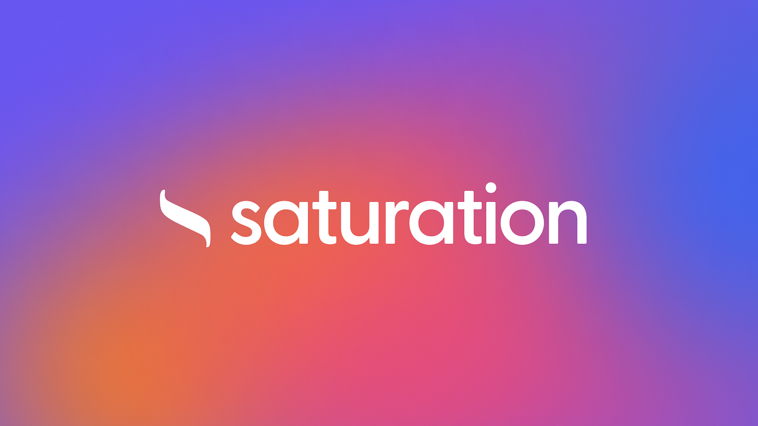 Saturation Logo By Saturation On Dribbble