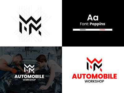 Modern logo design for Automobile. automobile logo brand identity modern logo