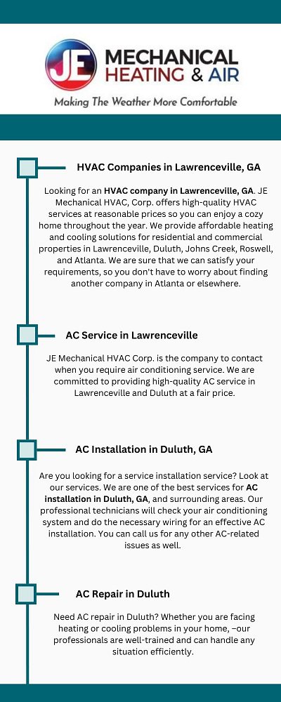 Heating and Air in Lawrenceville, GA