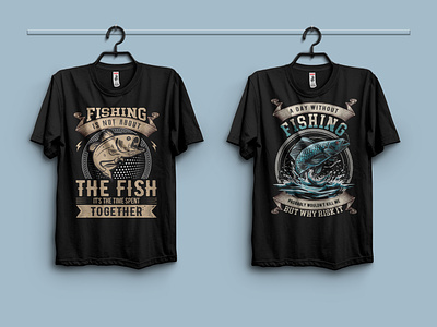 Fishing T Shirt Bass designs, themes, templates and downloadable graphic  elements on Dribbble