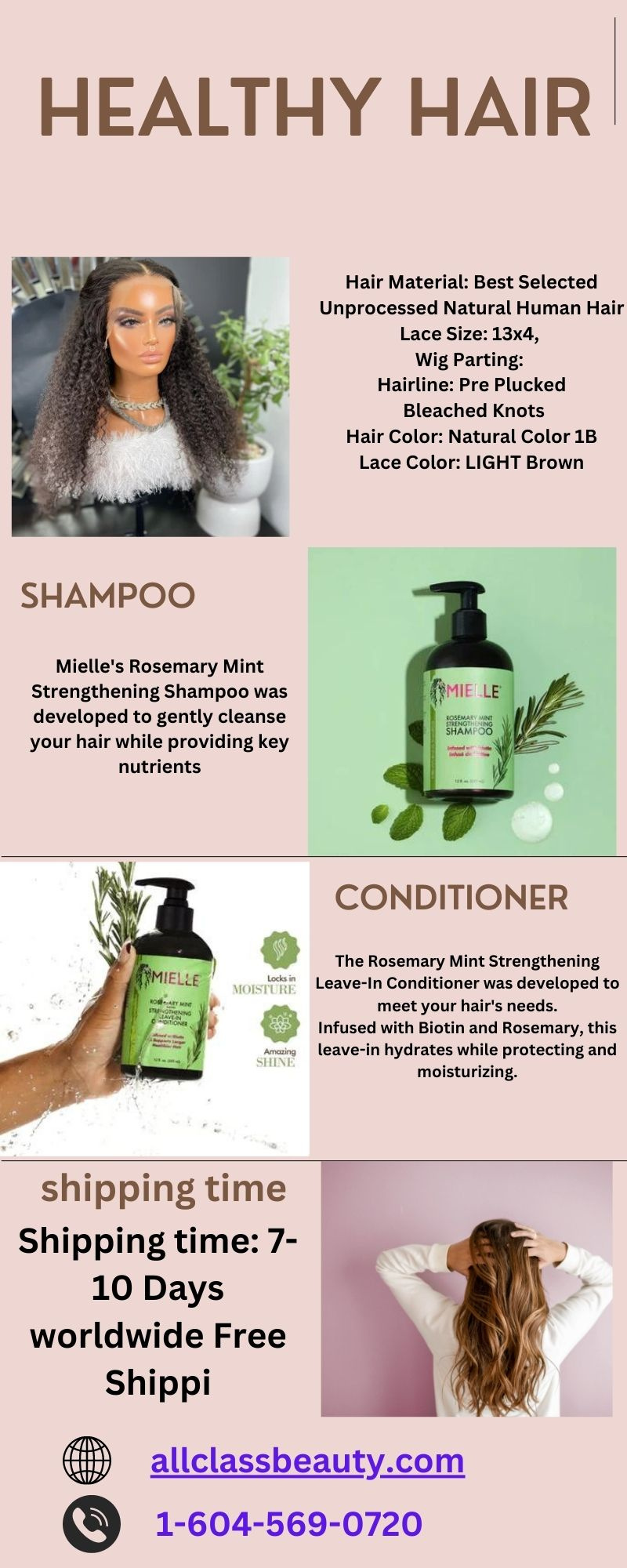 Unlock Your Style with Wigs and Hair Extensions by All Class Beauty on