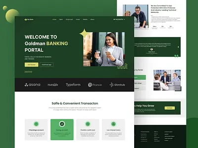Online banking website amazing bank banking branding business card creati creative credit design digitalbanking fintech mobilebanking money online onlinebank shipping tamplate ui website