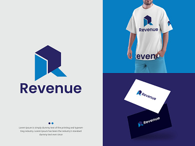 Modern R Logo Design branding designer