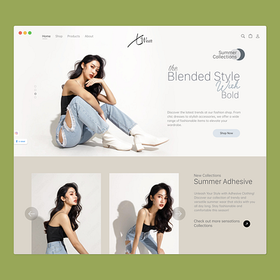 x-wear | Clothing Store | UI Design design ecommerce graphic design ui ux web design