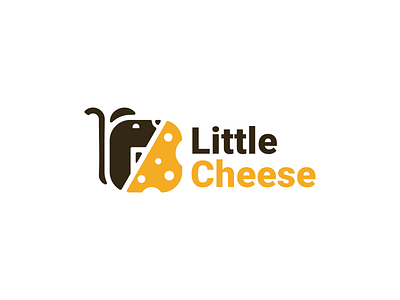 Little Cheese logo concept brand branding design graphic design illustration logo motion graphics ui ux vector