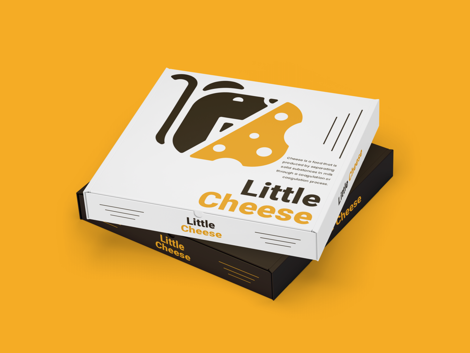 Little Cheese logo concept by Reka Studio on Dribbble