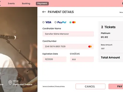 DailyUI 02/Payment page