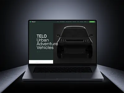 TELO Trucks Website automotive car design electric ev hmi interactive interface telo trucks ui website