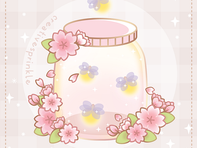 Magical Sakura Cherry Blossoms Floral Planet by Creative Sprinkle on  Dribbble