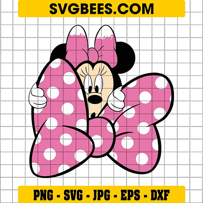 Outline Minnie Mouse Bow SVG outline minnie mouse bow svg svgbees