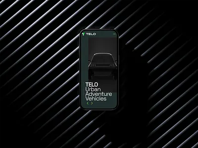 TELO Trucks Website automotive design electric ev hmi interactive interface telo trucks ui uiux ux website website design