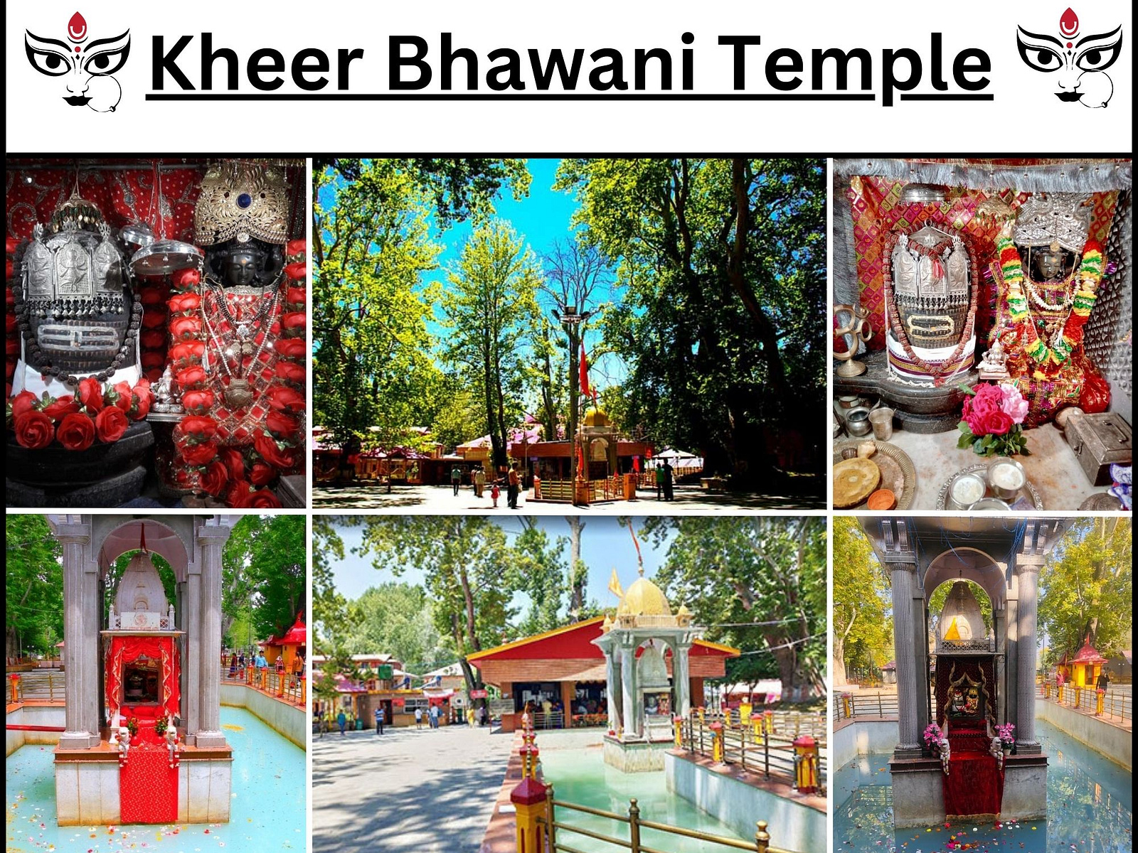 The Holy Kheer Bhawani Temple by Epic Yatra on Dribbble