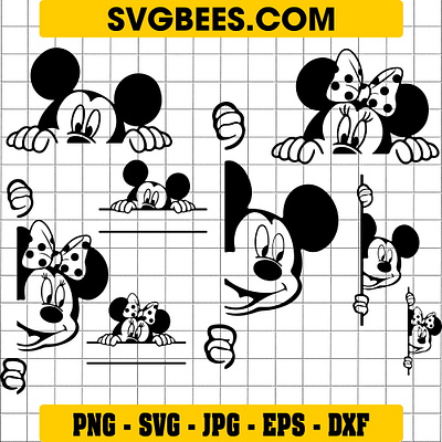 Peek A Boo Minnie Mouse SVG peek a boo minnie mouse svg svgbees