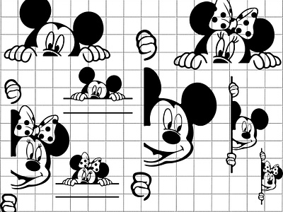 Peek A Boo Minnie Mouse SVG peek a boo minnie mouse svg svgbees