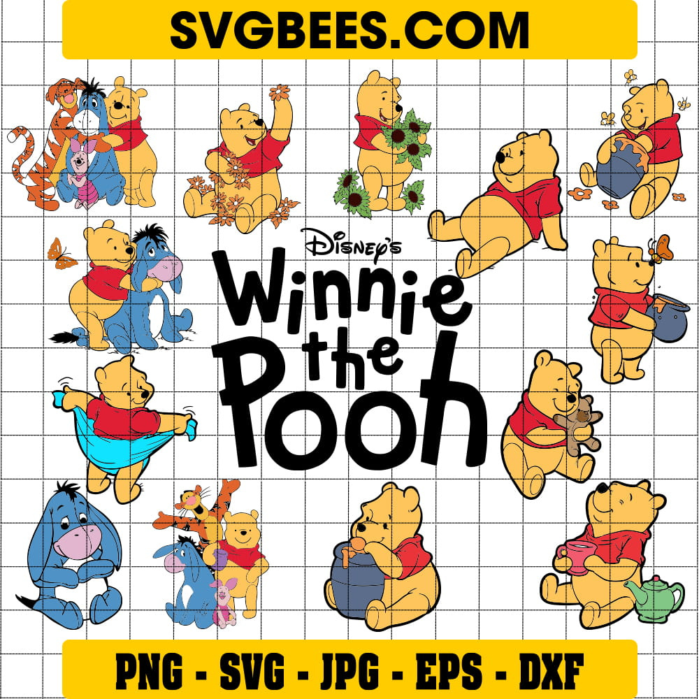 H1: Unleash the Magic of Childhood: Exploring Winnie the Pooh SVGs for Cricut