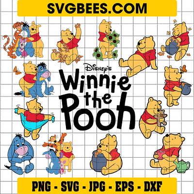 Winnie The Pooh SVG svgbees winnie the pooh svg