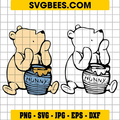 Classic Winnie The Pooh SVG classic winnie the pooh svg svgbees