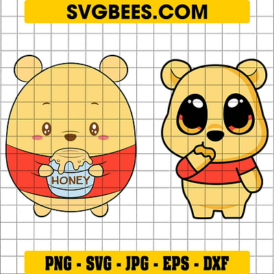 Pooh Bear SVG pooh bear svg svgbees