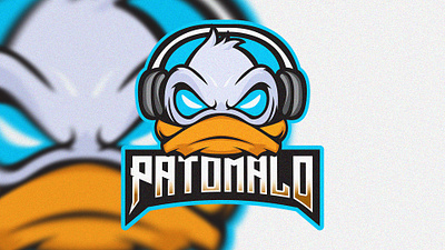 Duck Gamer Mascot Logo Design branding car cartoon design duck fiverr gamer gaming graphic design illustration logo logo design mascot mascot logo motion graphics twitch ui unique vector