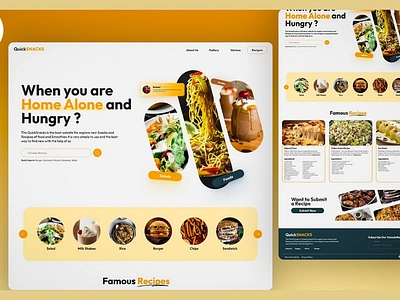 Restaurant Website design animation app app design branding design designe illustration graphic design hero illustration landing page logo motion graphics resturent web design snaks order website ui ux web design web ui web ux