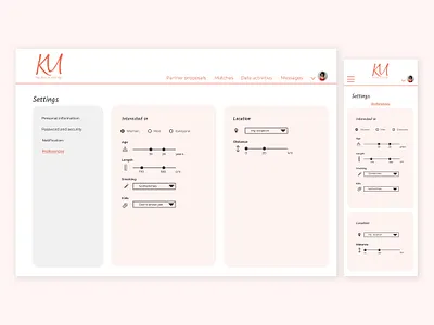 Settings Page alldo dailyui design digitaldesign graphicdesign productdesign settings settingspage ui uidesign ux uxdesign visualdesign webdesign webdesing websitedesign