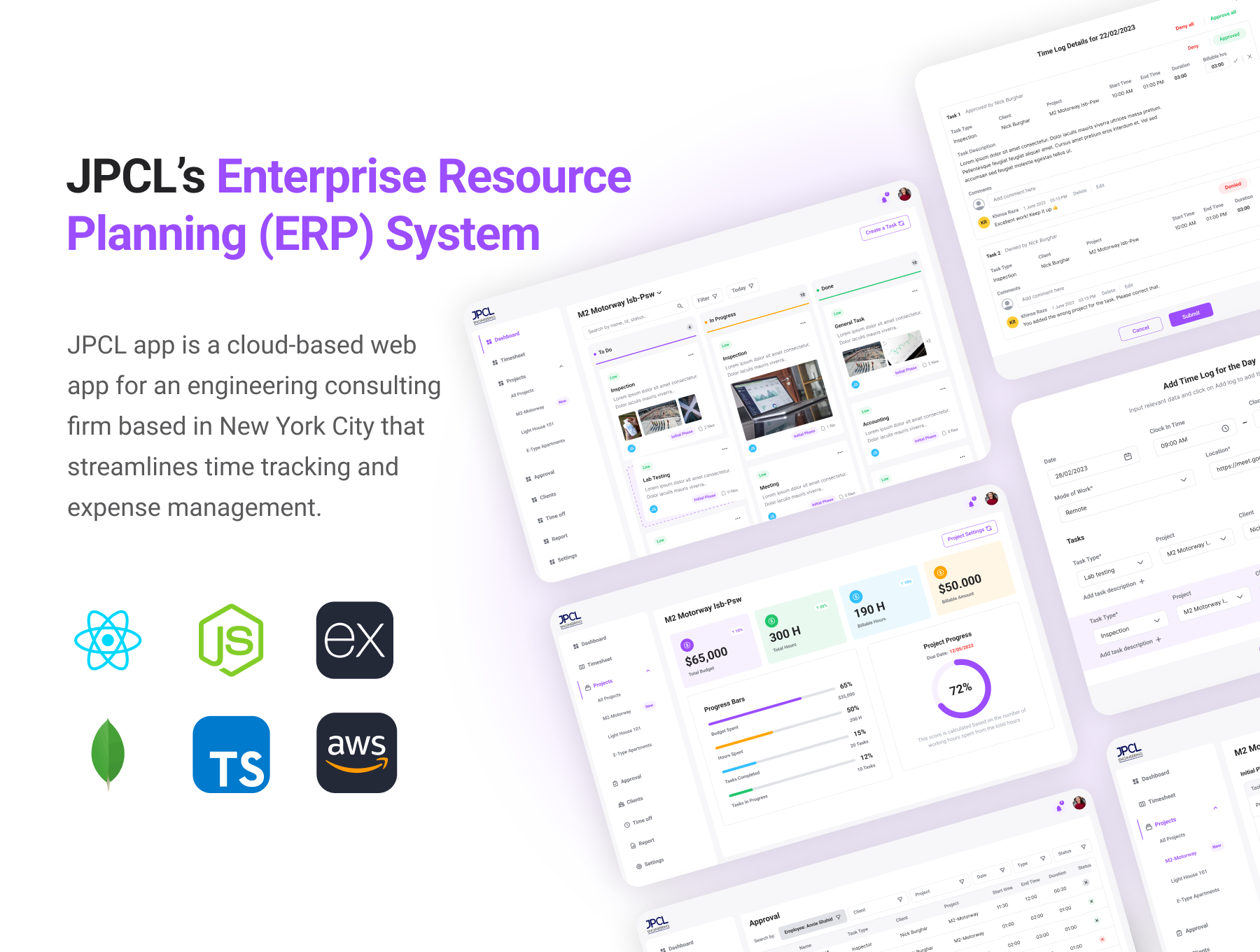 JPCL - Enterprise Resource Planning (ERP) app design app development enterprise resource planing erp erp development ui user research ux web app