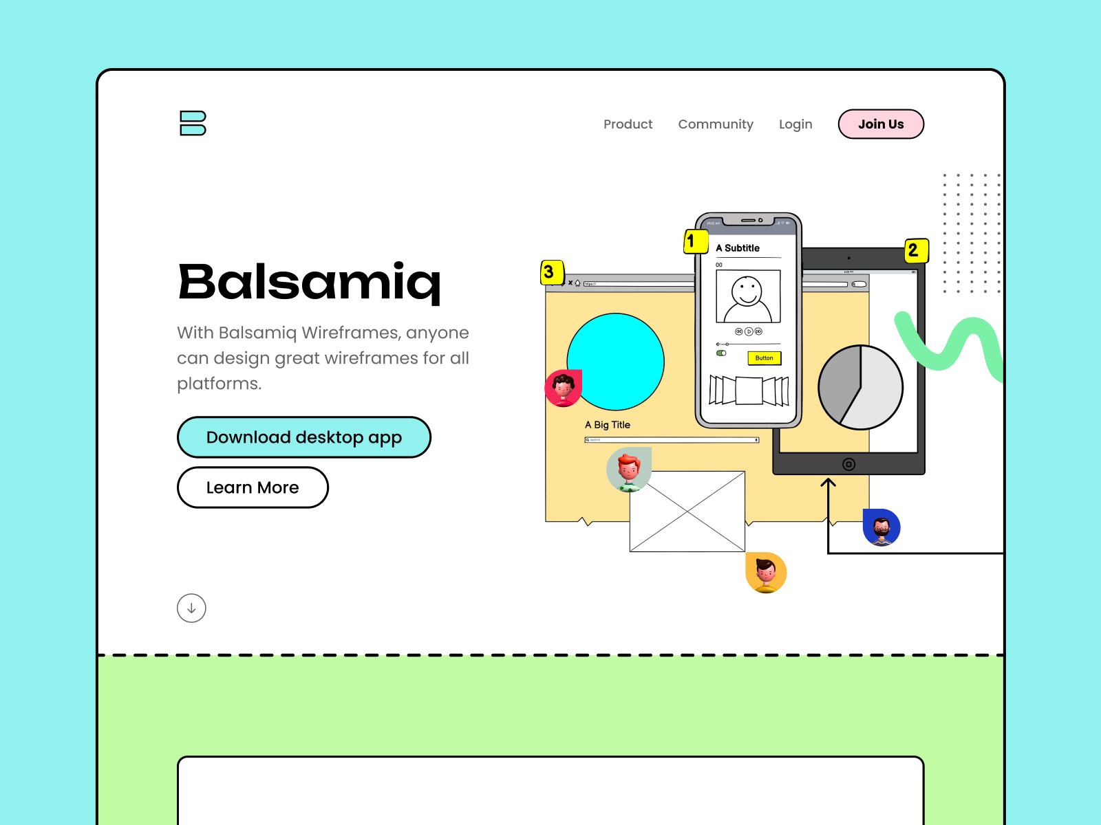 Webpage Redesign - Balsamiq(SAAS Product) By Shreyash Kadam On Dribbble