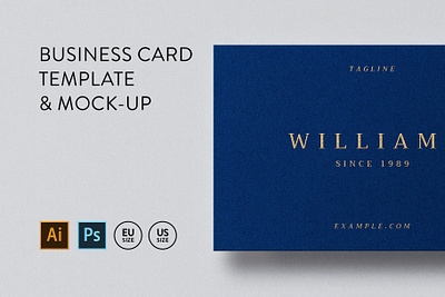 Business Card Mockup Template Logo #1 app branding design graphic design illustration logo typography ui ux vector