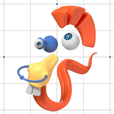Giddyup! 3d animation cgi character design foreal illustration