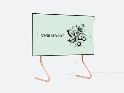 Blossom Essence® Identity beauty branding business clean elegance identity logo mockup pastel typography visual woman