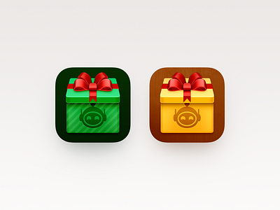 Under the Tree - 2022 "Apollo" Christmas Themed Icon apollo for reddit app icon bigsur big sur birthday present christmas themed gift box ribbon bow tie ios icon iphone icon mac icon macos icon osx icon merry christmas realistic sandor skeu skeuomorph skeuomorphism sticker system icon ui icon ux icon under the tree user interface icon