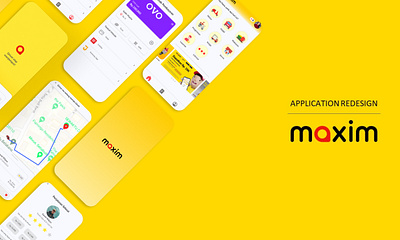 Maxim App Redesign app design ui ux