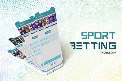 Sports Betting App | Betting App | UX Design app appdesign bettingapp design graphic design mobileapp sportsbettingapp ui uiux ux