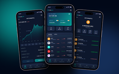 Crypto Trading Mobile App app crypto design mobile app ui ux