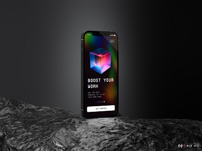 Thrust - An all-rounder AI tool. ai ai chatbot ai ui artificial intelligence chatgpt clean dark mode generative ai gpt4 illustration iphone 13 minimal splash screen ui ui design ux