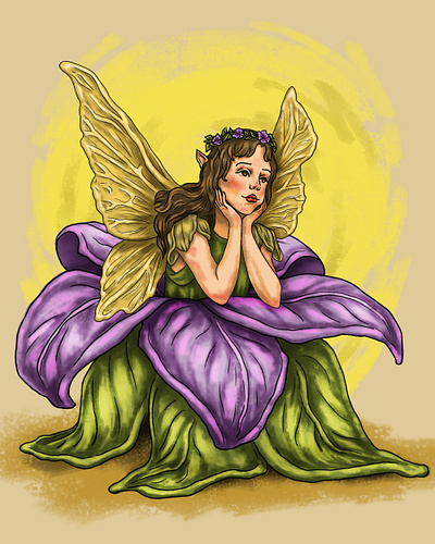 Spring Fairy concept concept art design illustration